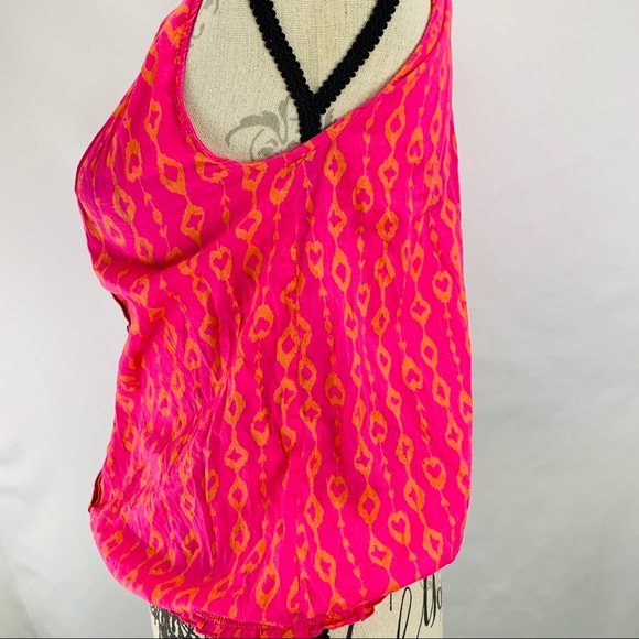 Gap Button Up Pink Sleeveless Top SM - Picture 5 of 7